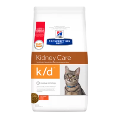 Hills Prescription Diet Feline k/d Лікувальний корм для котів при захворюваннях нирок