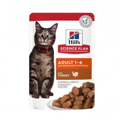 Hills Science Plan Feline Adult для котів 85г