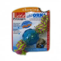 Petstages Mini Orka Ball with rope Іграшка для собак малих і..