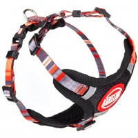 Before Шлея з нейлону з візерунком LINE та пластиковою пряжк..