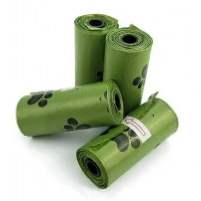 Пакети для фекалій біорозчинність 23см * 31см, 1уп