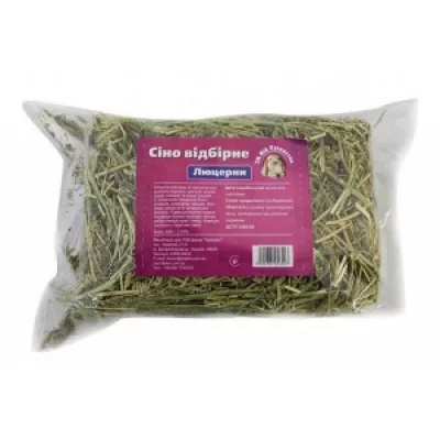 (Мій Пухнастик) Добірне сіно для гризунів з люцерною