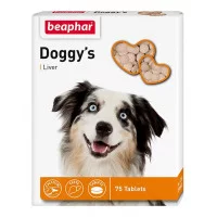 Beaphar Doggy's Liver Вітамінізовані ласощі для собак з печі..