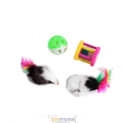 Fox Набір іграшок для котів