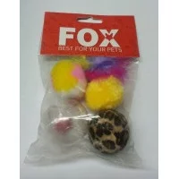 Fox Набір іграшок для котів