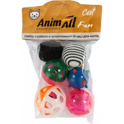 AnimAll GrizZzly набір іграшок для котів