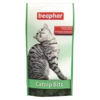 Beaphar Catnip Bits Хрусткі подушечки з котячою м'ятою для к..