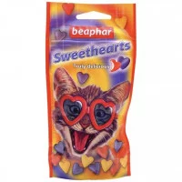 Beaphar Sweethearts Ласощі для котів і кошенят у формі різно..