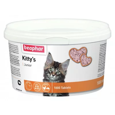 Beaphar Kitty's Junior Вітамінізовані ласощі для кошенят