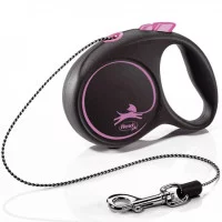 Flexi Повідець-рулетка Black Design трос XS (3 м; до 8 кг)