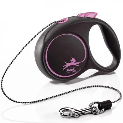 Flexi Повідець-рулетка Black Design трос XS (3 м; до 8 кг)