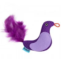 Barksi Іграшка для Котів пташка з дзвіночком та пір'ям 9 х 8..