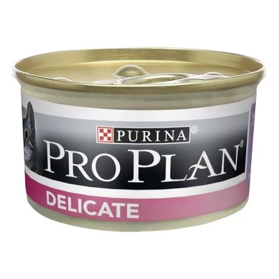 Pro Plan Veterinary Diets Delicate Digestion Консервований корм для дорослих котів, паштет 85гр.