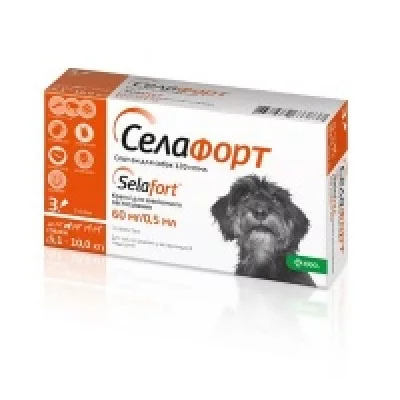 Селафорт собаки спот он № 1 ціна за 1 шт