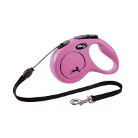 Flexi Classic Basic M Повідець-рулетка трос, довжина 5 м, ва..