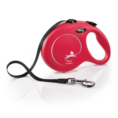 Flexi Classic L Поводок-рулетка, стрічка, довжина 8 м, вага до 50кг