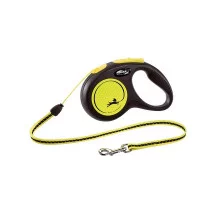 Flexi Повідець-рулетка New Neon трос