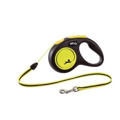 Flexi Повідець-рулетка New Neon трос