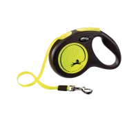 Flexi Повідець-рулетка New Neon стрічка M (5 м; до 25 кг)