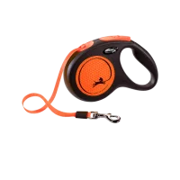 Flexi Повідець-рулетка New Neon стрічка M (5 м; до 25 кг)