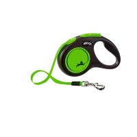 Flexi Повідець-рулетка New Neon стрічка S (5 м; до 15 кг)