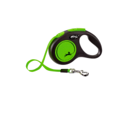 Flexi Повідець-рулетка New Neon стрічка S (5 м; до 15 кг)