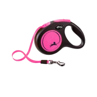 Flexi Повідець-рулетка New Neon стрічка M (5 м; до 25 кг)