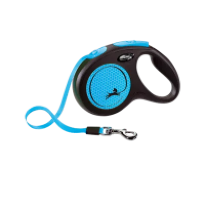 Flexi Повідець-рулетка New Neon стрічка M (5 м; до 25 кг)