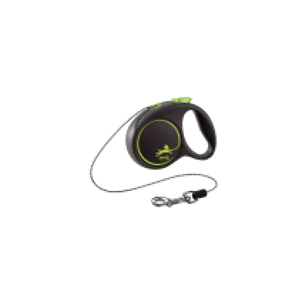 Flexi Повідець-рулетка Black Design трос XS (3 м; до 8 кг)