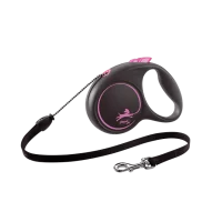 Flexi Повідець-рулетка Black Design трос M (5 м; до 20 кг)