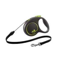 Flexi Повідець-рулетка Black Design трос M (5 м; до 20 кг)