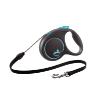 Flexi Повідець-рулетка Black Design трос M (5 м; до 20 кг)