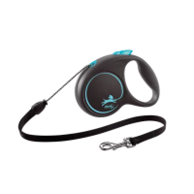 Flexi Повідець-рулетка Black Design трос M (5 м; до 20 кг)