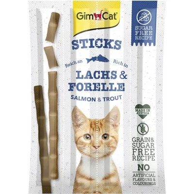 GimCat Sticks Grain-free Жувальні ковбаски для кішок