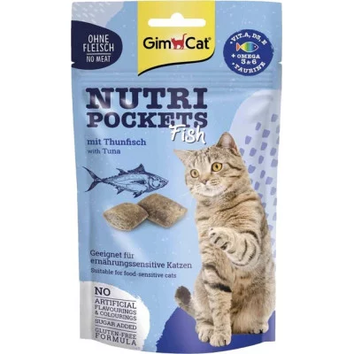 GimCat Ласощі  для котів  Нутрі Покетс крекери