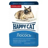 Happy cat пауч для котів sterill шматочки в желе100гр