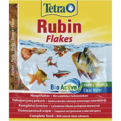 Tetra Rubin Корм для риб яскравість забарвлення, пластівці