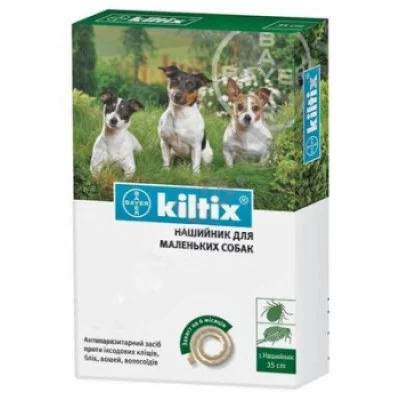 Bayer Kiltix Нашийник від бліх та кліщів