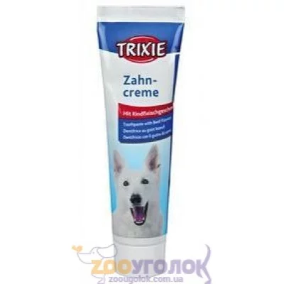 Trixie Zahncreme mit Fleischgeschmack зубна паста для собак зі смаком м'яса