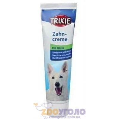 Trixie Zahncreme mit Minze зубна паста для собак зі смаком м'яти