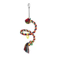 Іграшка Trixie для папуг канат з дзвоником