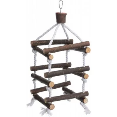 Trixie Сходи дерев'яні на канаті для птахів
