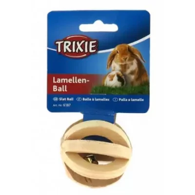 Trixie Кулька с дзвоником  для гризунів, дерево