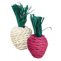 Іграшка Trixie для гризунів редис плетений, солома