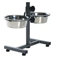 Trixie Стійка металева з мисками, 2 шт по 2,8 л