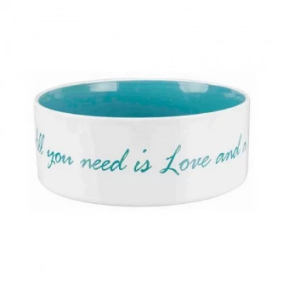 Trixie Pet's Home Миска керамічна,блакитна