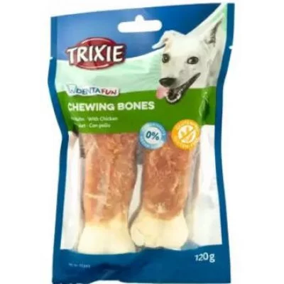 Trixie Denta Fun Кістка для чищення зубів з куркою