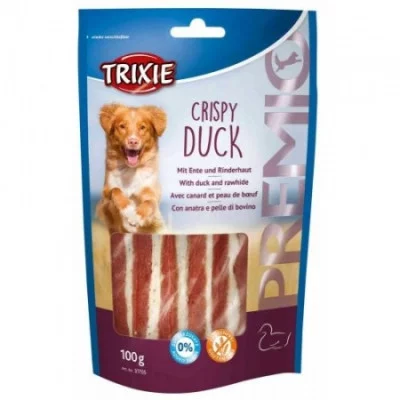 Trixie Premio Crispy Duck Ласощі для собак, чіпси з качкою