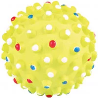 Іграшка Trixie для собак М'яч з шипами неоновий гумовий 7см