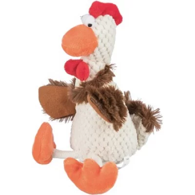 Trixie іграшка для собак Півень зі звуком плюш